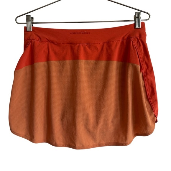 Outdoor Voices The Exercise 3" Skort, Paprika/Sunstone, Size M - Picture 6 of 8